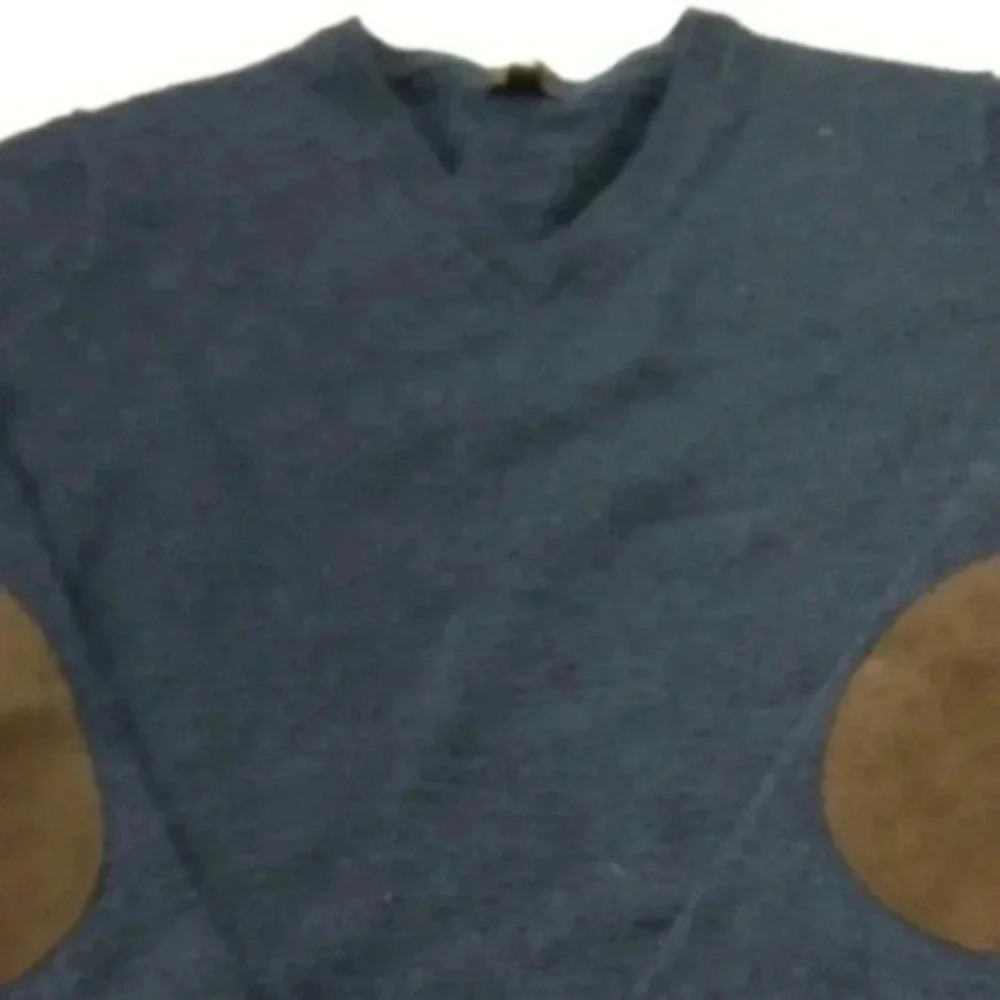 J crew pullover women's blouse color blue navy
